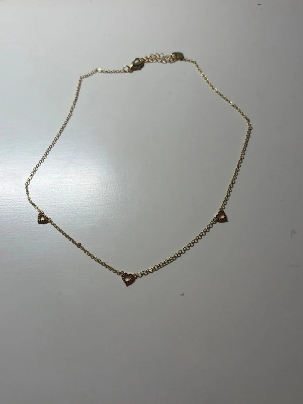 Gold-Tone Pendant Necklace Like New